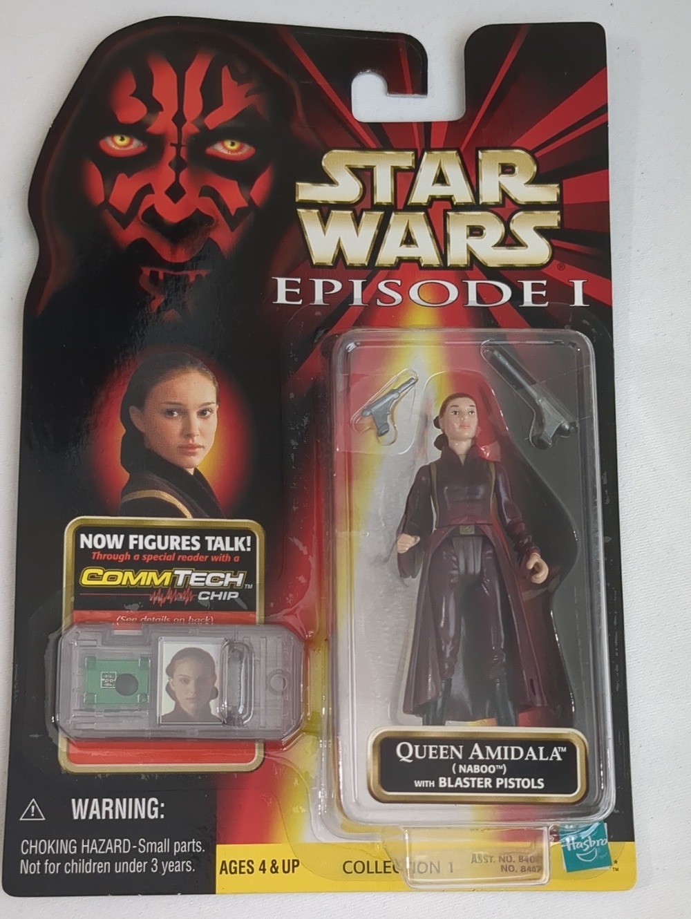 Star Wars Episode 1 Queen Amidala Action Figure With Commtech